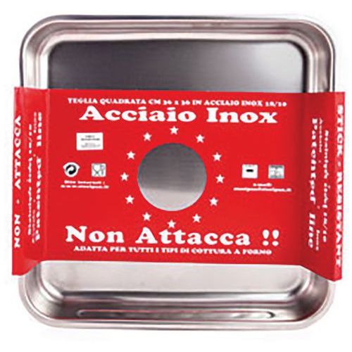 Plat à Four En Inox Rectangulaire