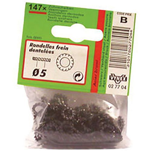 Rondelle à Dent En Éventail De Diamètre 5mm