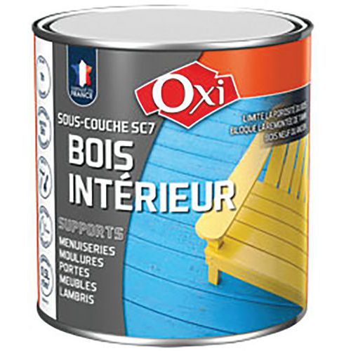 Sous Couche De 500 Ml Pour Bois Intérieur Finition Blanc