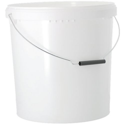 Seau Plastique Blanc - 20 L