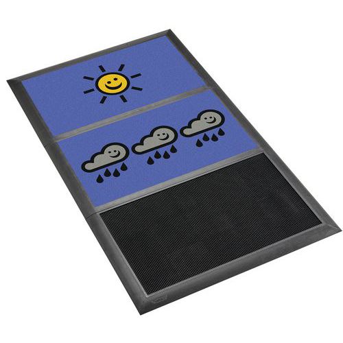 Tapis Désinfectant Sani-master Personnalisable - 3 Zones