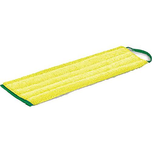 Frange En Microfibre Poils Longs 45 Cm Jaune