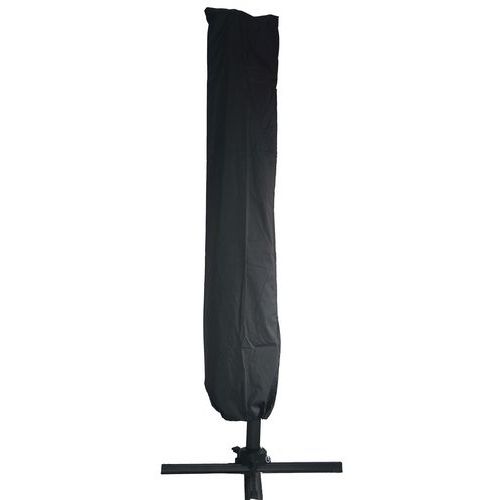 Housse Parasol Déporté 350 - 3x3 M Et 3x4 M Avec Tuteur Gris
