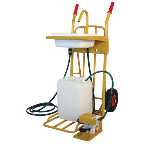 Diable Sanimobile Evier 2 Bidons Pompe Dlv