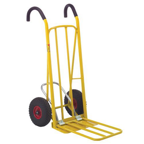 Diable Easytip Ergonomique Bavette Repliable Charge 250 Kg Dlv