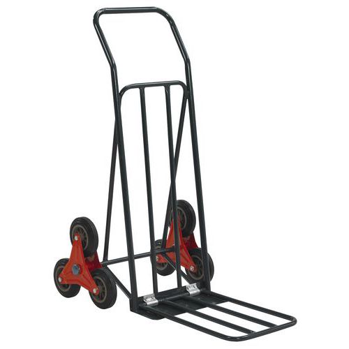 Diable Escalier Acier 120 Kg Roues Ã‰toiles Plastiques Dlv