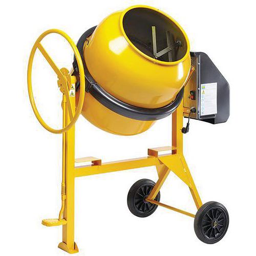 Bétonnière Électrique Bt Pro 170 Pour Petits Chantiers