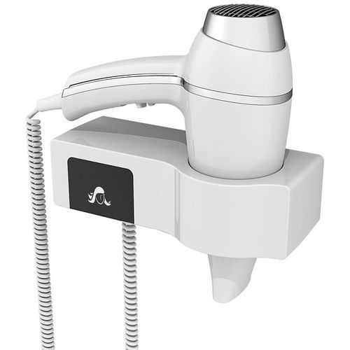 Sèche-cheveux Blanc Avec Support De Base Alteo