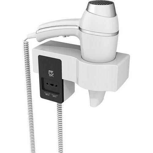 Sèche-cheveux Blanc Avec Support Pr Bt Alteo