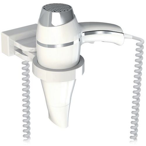 Sèche-cheveux Blanc Avec Support Universel Alteo