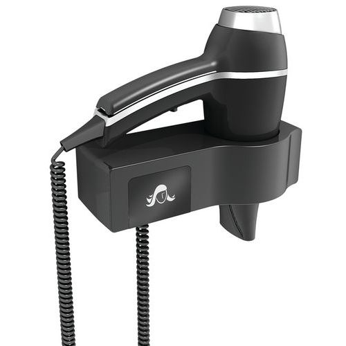 Sèche-cheveux Noir Avec Support De Base Alteo