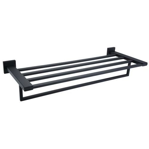 Porte-serviettes Rack Argo Noir Mat