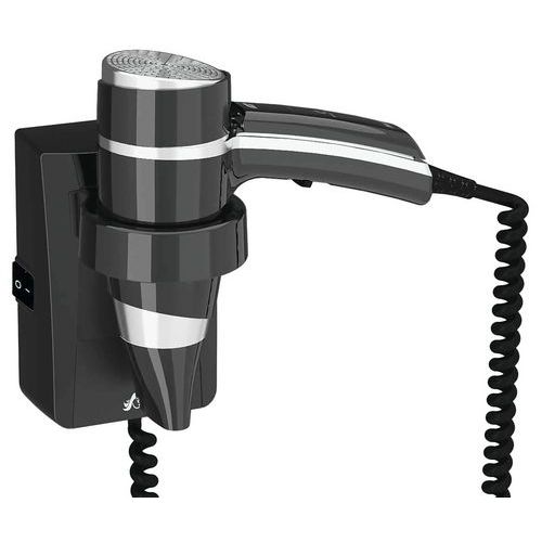 Sèche-cheveux Noir Avec Support De Base Et Interrupteur Brittony