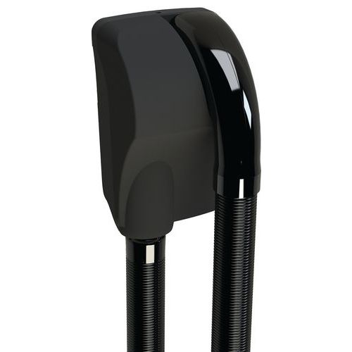 Sèche-cheveux Mural De Base Avec Timer Caraïbe Noir Mat