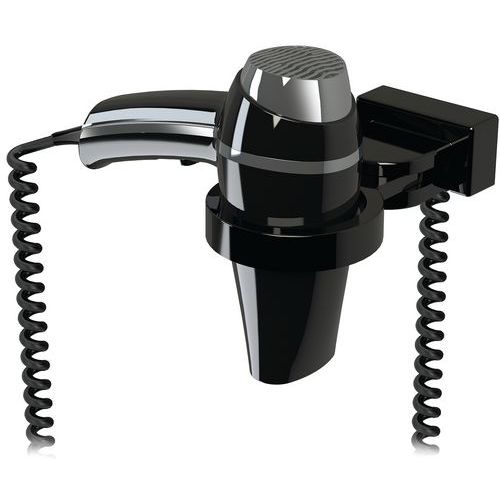 Sèche-cheveux Noir Avec Support Universel Clipper