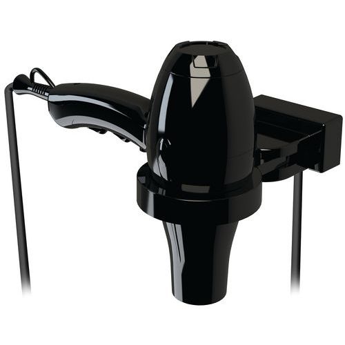 Sèche-cheveux Noir Avec Support Universel Ibiza