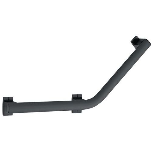 Barre Coudée 84cm Anthracite Metis