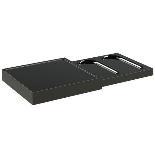 Plateau De Salle De Bains Noir Orchestra