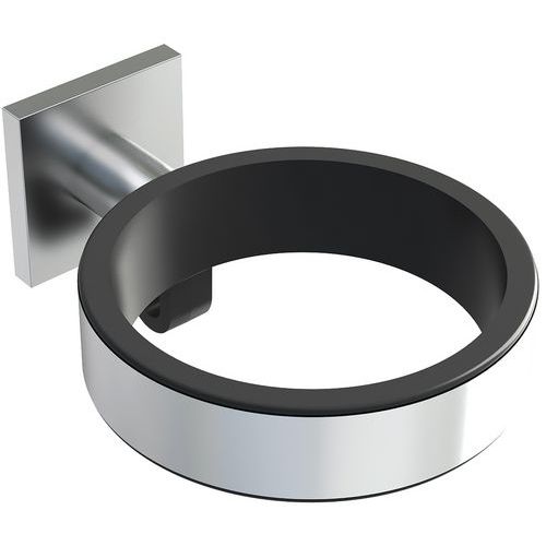 Support Anti-vol Mural Chromé Clipper