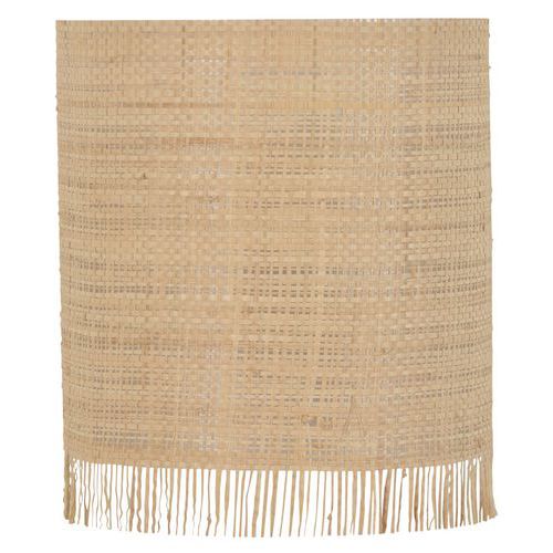 Applique Demi Cylindre En Matière Naturelle Raphia