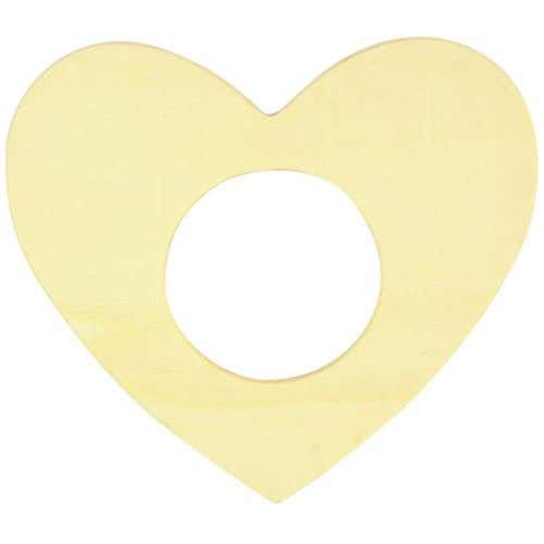 Ronds serviette forme cœur x12 thumbnail image 1