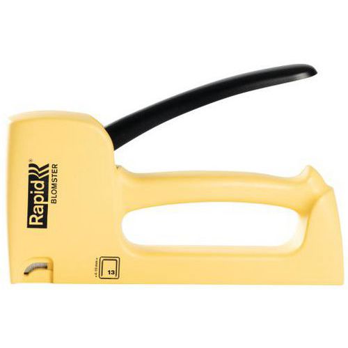 Rapid - Agrafeuse manuelle R13 Jaune - 177mm - 10mm - Éco-responsable