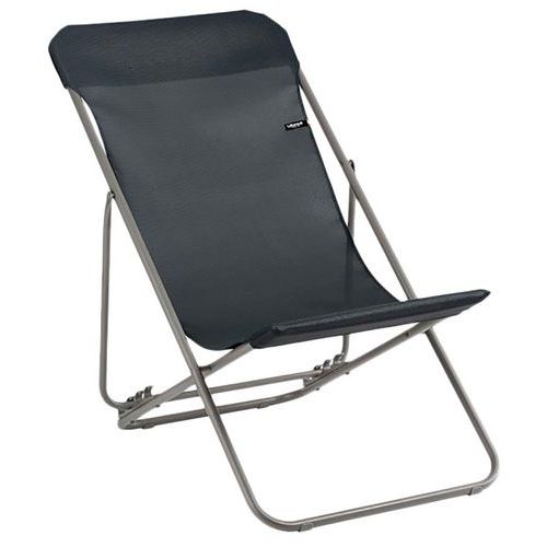 Lot De 2 Transats Helio Acier Largeur 56 Cm Fonte Lafuma