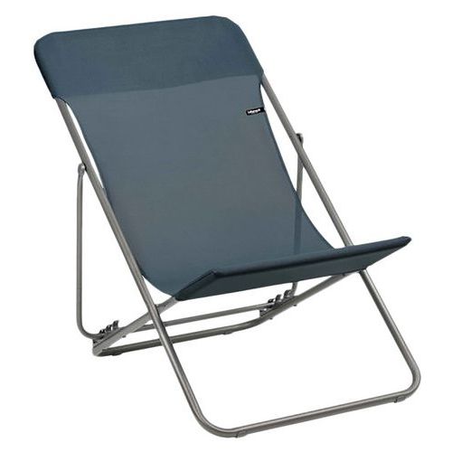 Lot De 2 Transats Helio Acier Largeur 62 Cm Crépuscule Lafuma