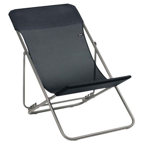 Lot De 2 Transats Helio Acier Largeur 62 Cm Fonte Lafuma