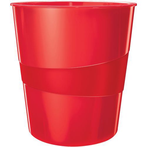 Lot de 6 - Corbeille À Papier Wow - Rouge