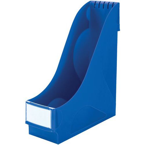 Lot de 8 - Porte-revues En Polypropylène - Bleu