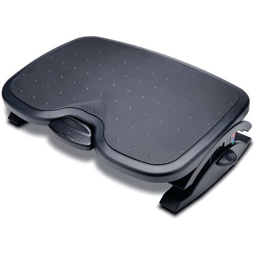 Kensington - Repose-pieds SOLEMATE Plus SMARTFIT - Noir - Ergonomique et Réglable - Idéal Télétravail