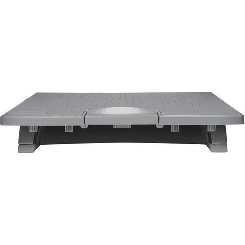 Kensington - Repose-pieds SOLEMATE Pro Ergonomic SMARTFIT - Gris - Réglable 90-120mm - Télétravail