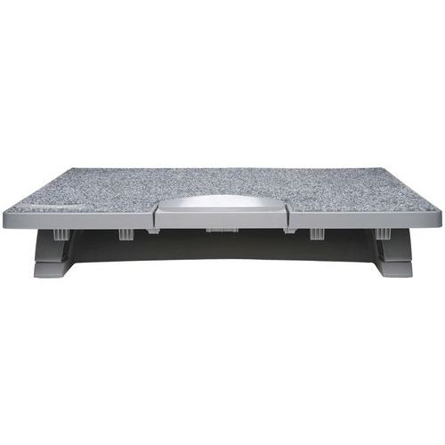 Kensington - Repose-pieds SOLEMATE Pro Ergonomic SMARTFIT - Noir - Réglable 90-120mm - Télétravail