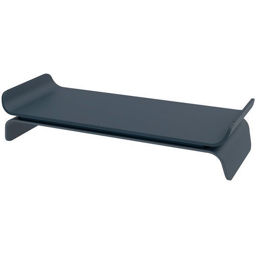 Leitz - Support écran réglable Ergo - Gris foncé - 2 hauteurs - Ergonomique et éco-responsable
