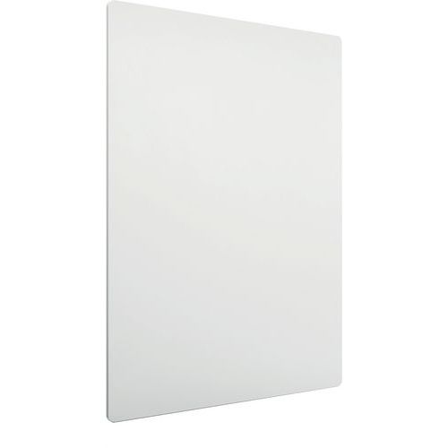 Nobo - Tableau blanc magnétique 60x45 cm - 2 faces laquées - Mobile et facile à monter - Idéal bureau et école