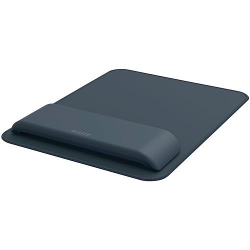 Leitz - Tapis de souris ergonomique avec repose-poignets réglable - Gris foncé - Confort et soutien pour le télétravail