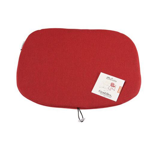 Coussin Ramatuelle Chiné Rouge