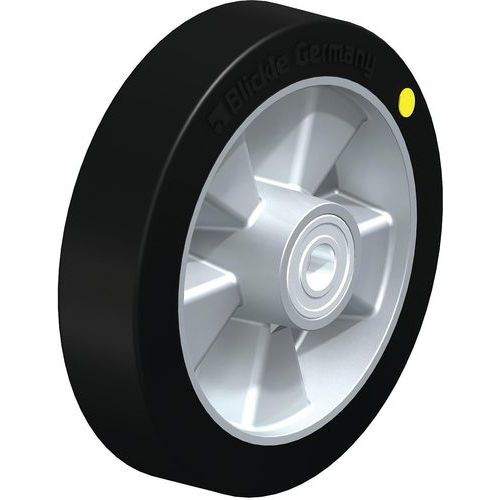 Roue Fortes Charges à Bandage Caoutchouc Alev 161_15k-el