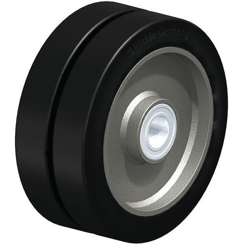 Roue Fortes Charges Jumelée à Bandage Caoutchouc Ds 361_50k