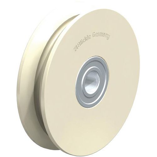 Roue à Double Boudin En Polyamide Moulé Dspkgspo 100k