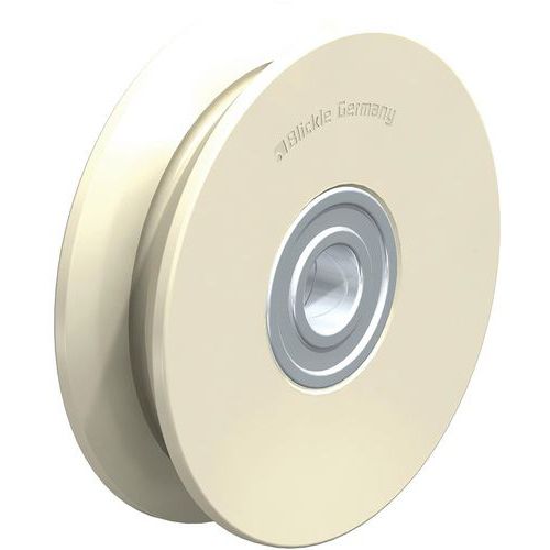 Roue à Double Boudin En Polyamide Moulé Dspkgspo 120k