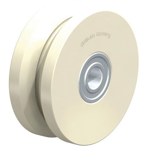 Roue à Double Boudin En Polyamide Moulé Dspkgspo 125k