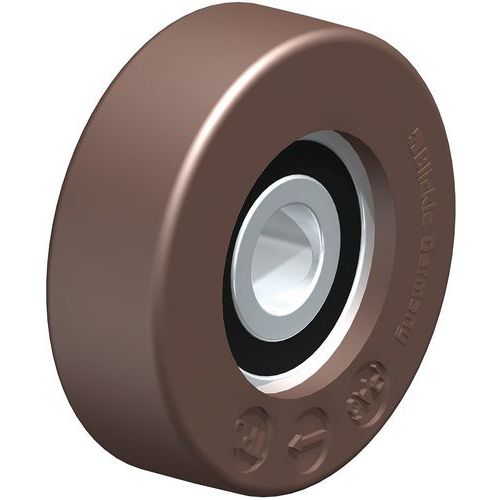 Galet Guide Polyuréthane Thermoplastique Fpu 35x11_8-7k
