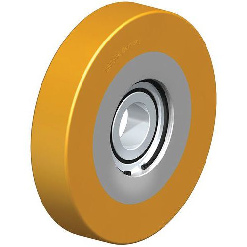 Galet Guide Polyuréthane Thermoplastique Extrathane Fsth 125x25_25-15k