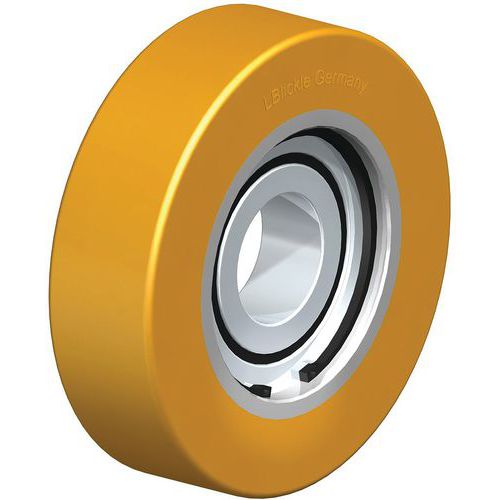 Galet Guide Polyuréthane Thermoplastique Extrathane Fsth 90x25_25-15k