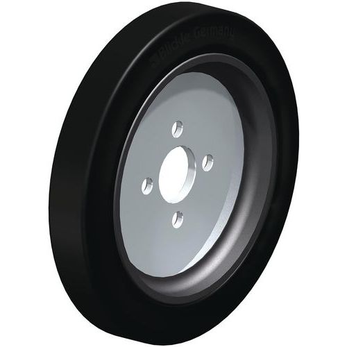 Roue Fortes Charges à Flasques Et Bandage Caoutchouc Geva 360_4