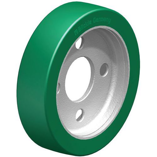 Roue Fortes Charges à Flasques Polyuréthane Softhane Gsta 200_4