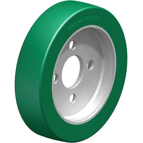Roue Fortes Charges à Flasques Polyuréthane Softhane Gsta 250_4