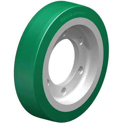 Roue Fortes Charges à Flasques Polyuréthane Softhane Gsta 404_6